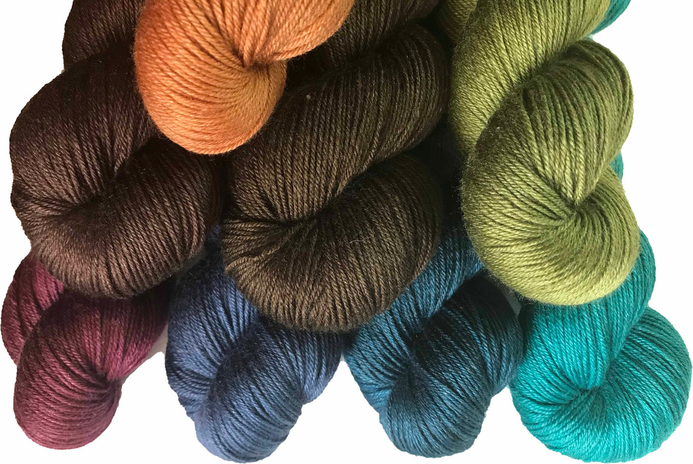 Sweater Crochet 50/50 Mulberry Silk Wool Blend Hand Knitting Yarn